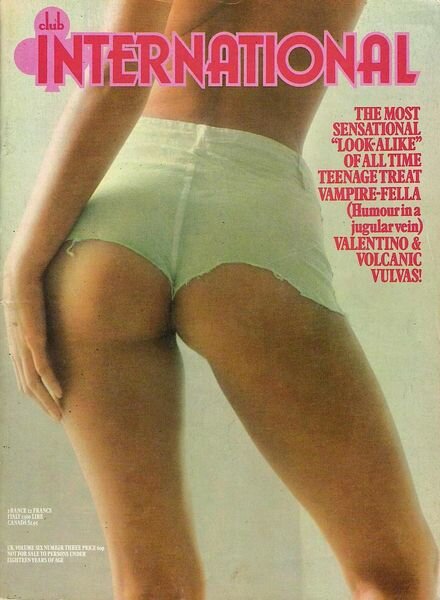 Club International UK – Volume 6 N 3 February 1977 Cover