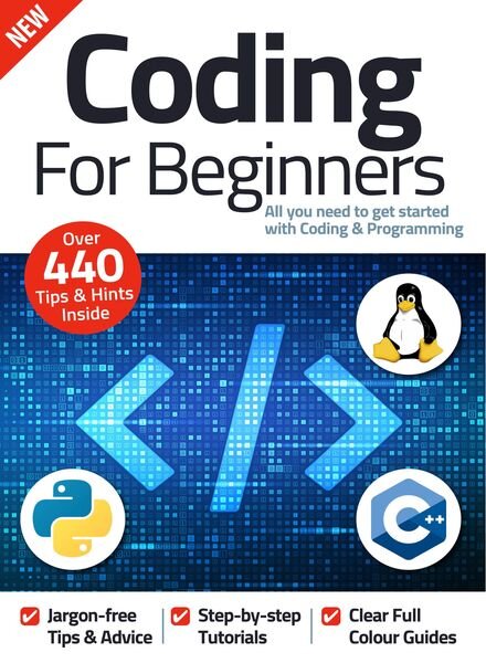 Coding For Beginners – October 2022 Cover