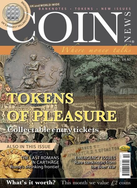 Coin News – October 2022 Cover