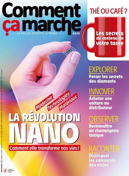 Comment ca marche – octobre 2022 Cover