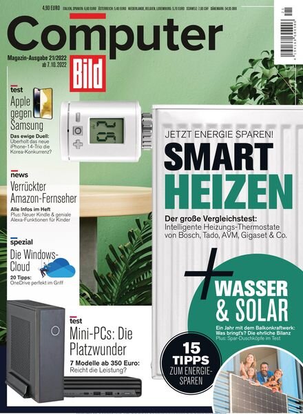 Computer Bild Germany – 07 Oktober 2022 Cover