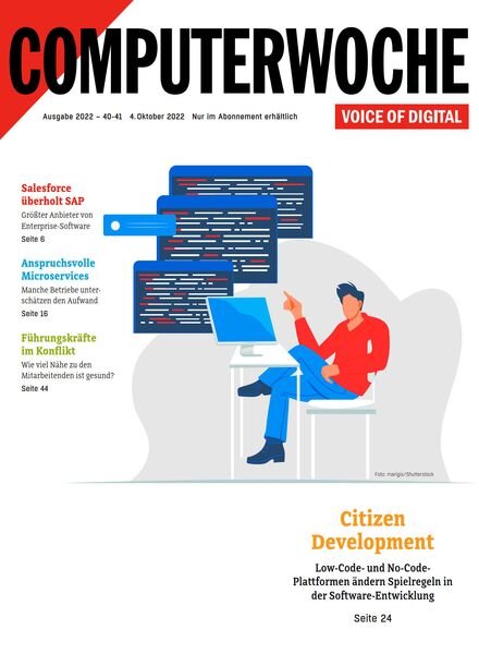 Computerwoche – 4 Oktober 2022 Cover