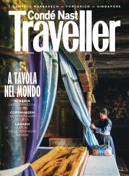 Conde Nast Traveller Italia – ottobre 2022 Cover
