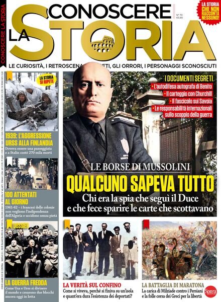 Conoscere la Storia – Agosto-Settembre 2022 Cover