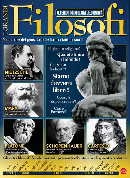 Conoscere la Storia Dossier – I Grandi Filosofi – Agosto-Settembre 2022 Cover