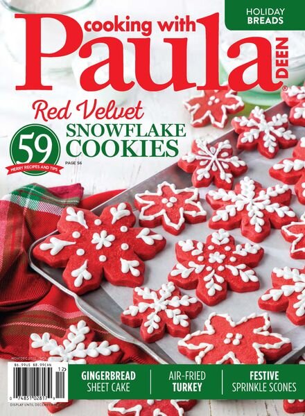 Cooking with Paula Deen – November 2022 Cover