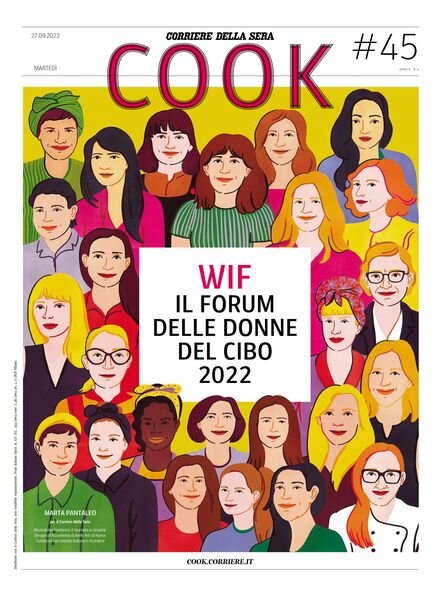 Corriere della Sera Cook – 27 Settembre 2022 Cover