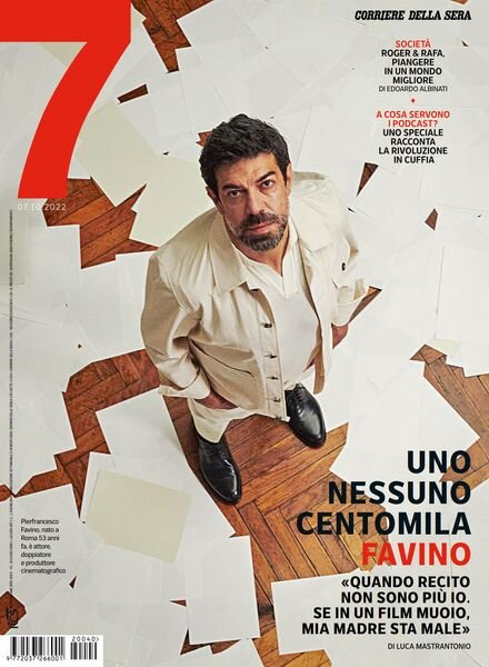 Corriere della Sera Sette – 7 Ottobre 2022 Cover