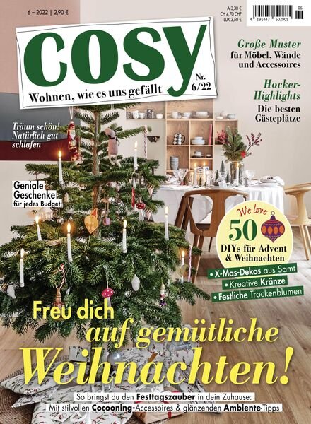 Cosy – November 2022 Cover