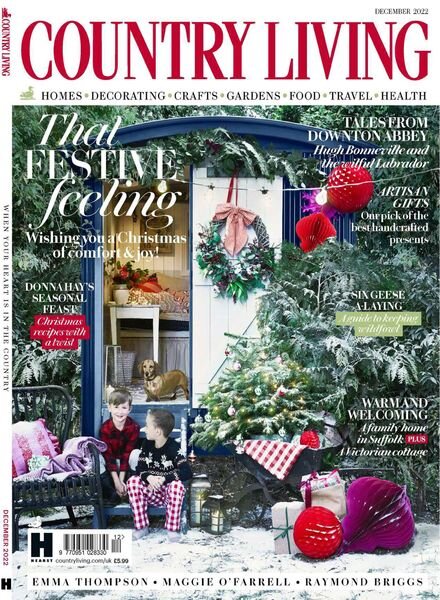 Country Living UK – December 2022 Cover