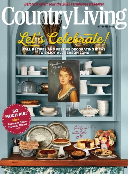 Country Living USA – November 2022 Cover