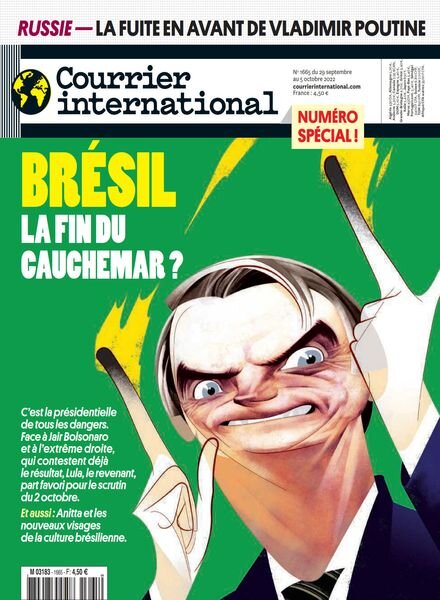 Courrier International – 29 Septembre 2022 Cover