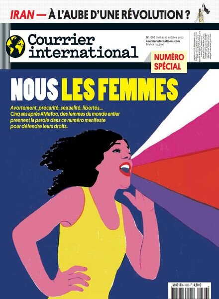 Courrier International – 6 Octobre 2022 Cover