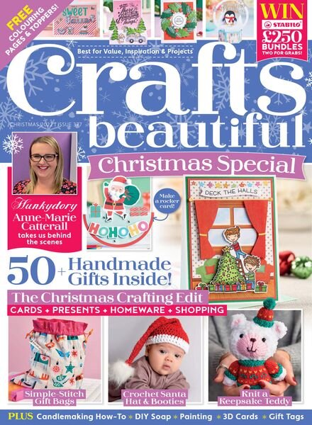 Crafts Beautiful – Issue 377 – Christmas 2022 Cover