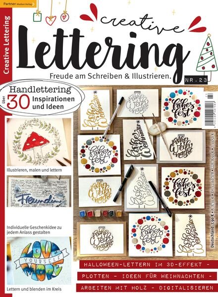 Creative Lettering – Oktober 2022 Cover