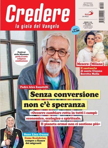 Credere – 2 Ottobre 2022 Cover