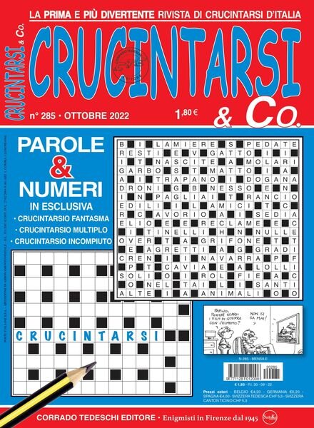 Crucintarsi & Co – ottobre 2022 Cover