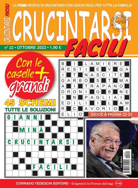 Crucintarsi Facili – settembre 2022 Cover