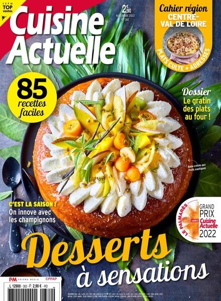 Cuisine Actuelle – Novembre 2022 Cover
