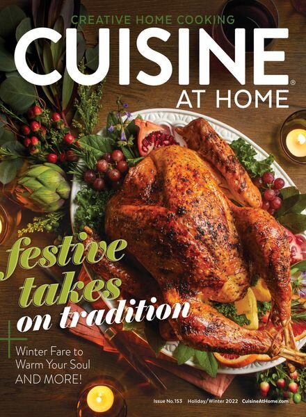 Cuisine at Home – October 2022 Cover