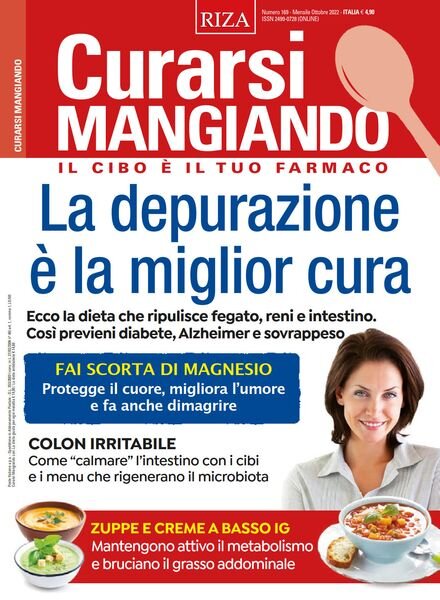 Curarsi Mangiando – Ottobre 2022 Cover
