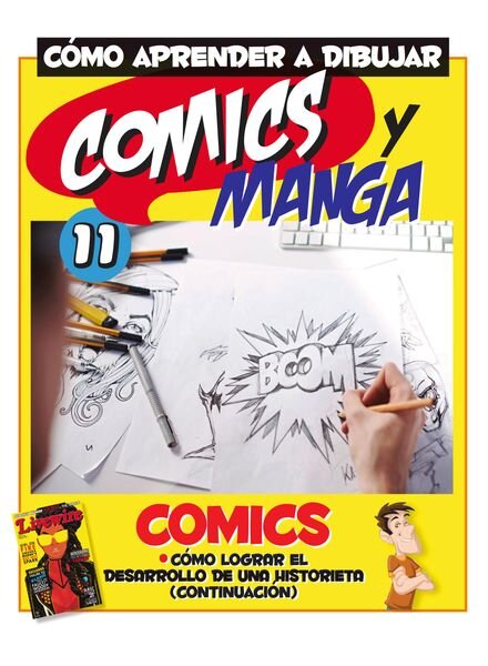 Curso como aprender a dibujar comics y manga – julio 2022 Cover