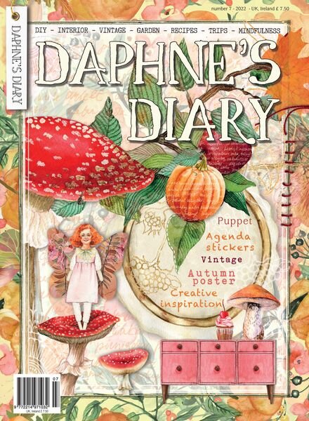Daphne’s Diary English Edition – October 2022 Cover