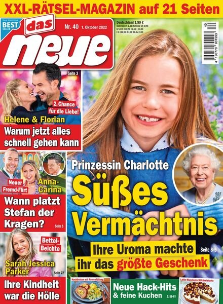 Das Neue – 01 Oktober 2022 Cover