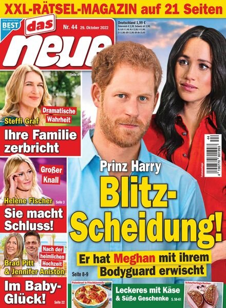 Das Neue – 29 Oktober 2022 Cover
