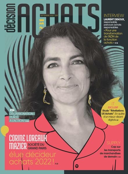 Decision Achats – Septembre 2022 Cover