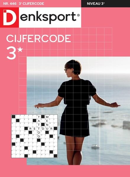 Denksport Cijfercode 3 – 06 oktober 2022 Cover