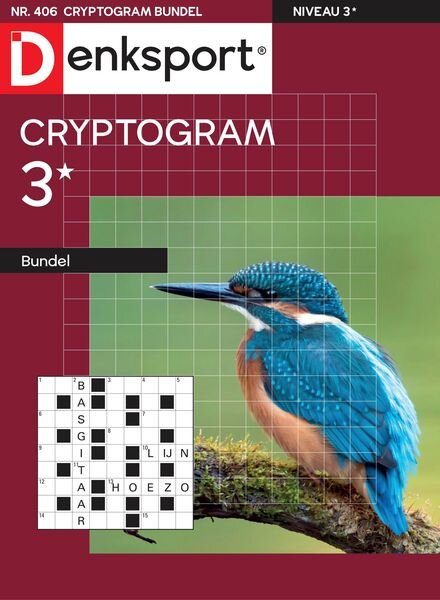 Denksport Cryptogrammen 3 bundel – 29 september 2022 Cover