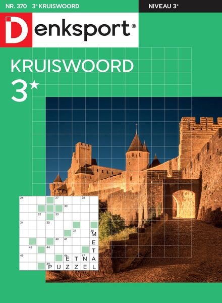 Denksport Kruiswoord 3 – 06 oktober 2022 Cover