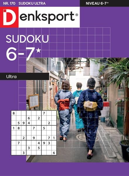 Denksport Sudoku 6-7 ultra – 06 oktober 2022 Cover