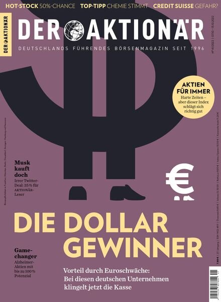 Der Aktionar – 07 Oktober 2022 Cover