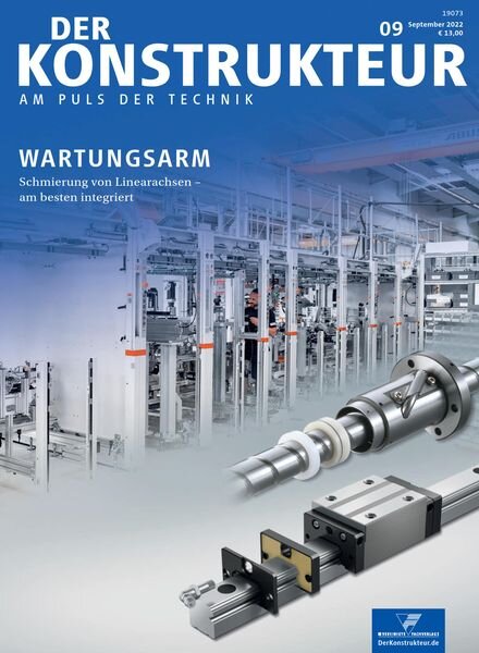 Der Konstrukteur – September 2022 Cover
