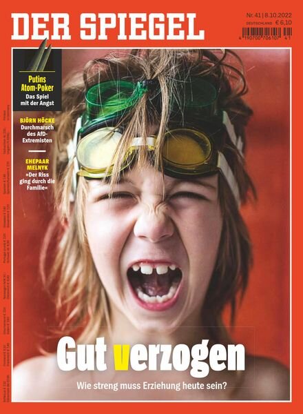 DER SPIEGEL – 08 Oktober 2022 Cover