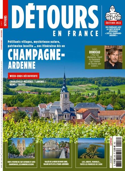 Detours en France – Octobre-Novembre 2022 Cover