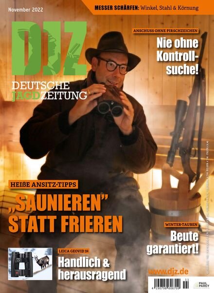 Deutsche Jagdzeitung – November 2022 Cover