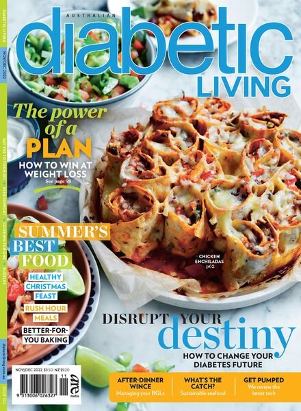 Diabetic Living Australia – November-December 2022 Cover