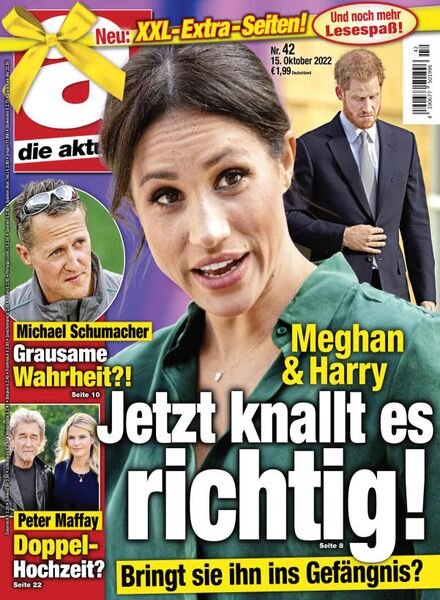 die aktuelle – 15 Oktober 2022 Cover