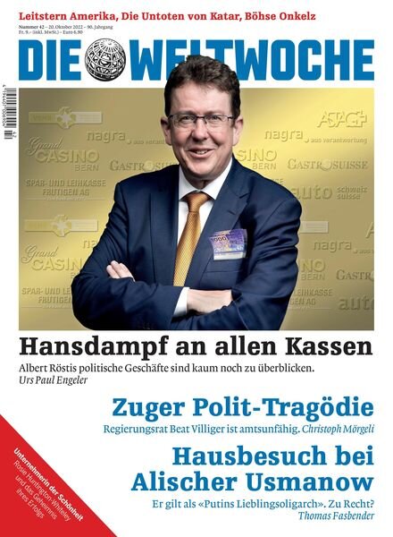 Die Weltwoche – 20 Oktober 2022 Cover