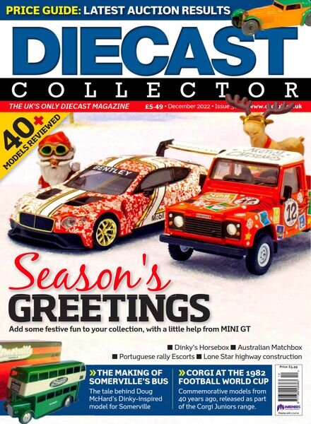 Diecast Collector – Issue 302 – December 2022 Cover