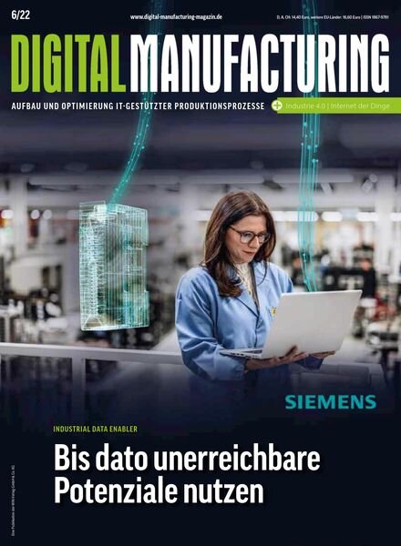 Digital Manufacturing – Oktober 2022 Cover
