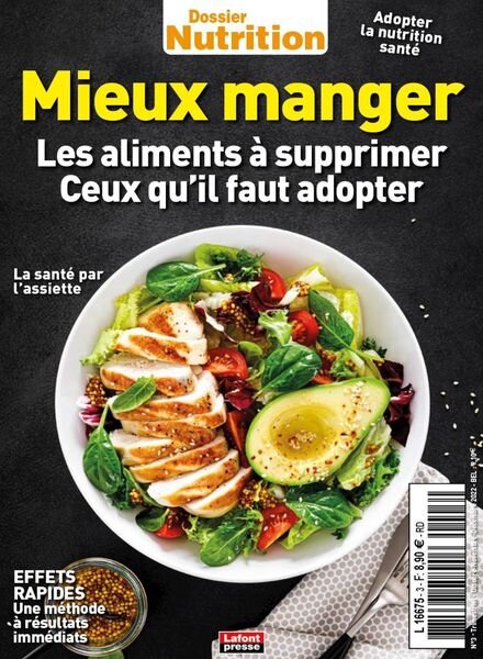 Dossier Nutrition – octobre 2022 Cover