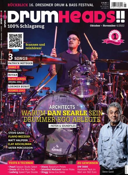 DrumHeads!! – Oktober 2022 Cover
