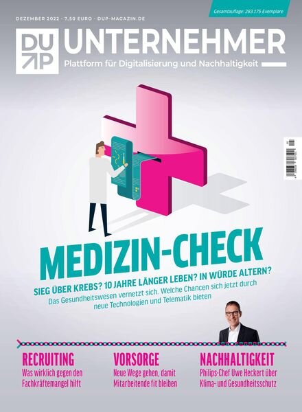 DUB UNTERNEHMER-Magazin – Oktober 2022 Cover