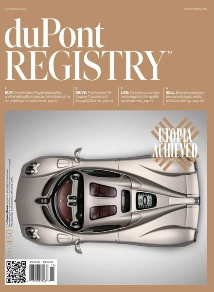 duPont Registry – November 2022 Cover