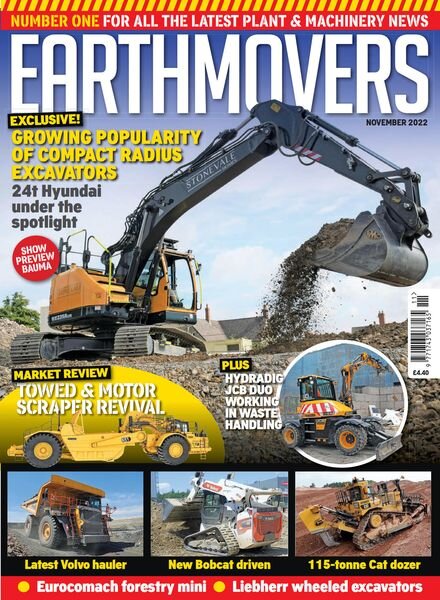 Earthmovers – November 2022 Cover