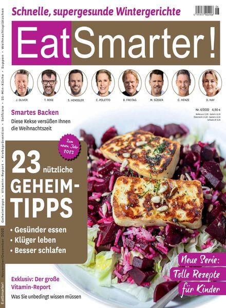 EatSmarter! – November 2022 Cover